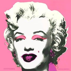 ABOUT EDWARD KURSTAK Marilyn (Announcement) 1981, 12x12 inches unsigned  by ANDY WARHOL