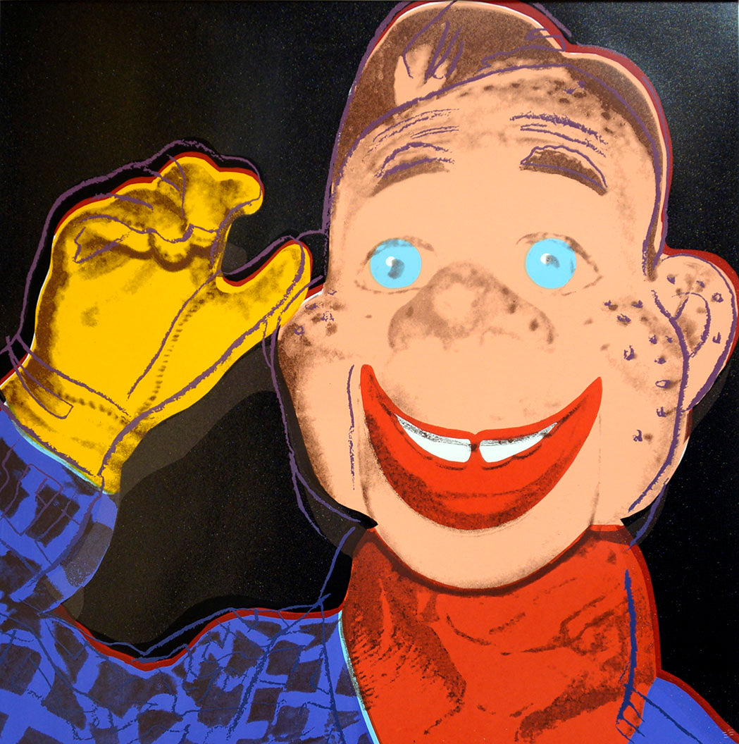 ABOUT EDWARD KURSTAK Myths Portfolio Howdy Doody  by ANDY Warhol
