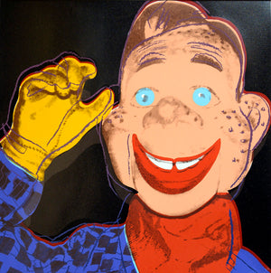 ABOUT EDWARD KURSTAK Howdy Doody from Myths Portfolio by ANDY Warhol
