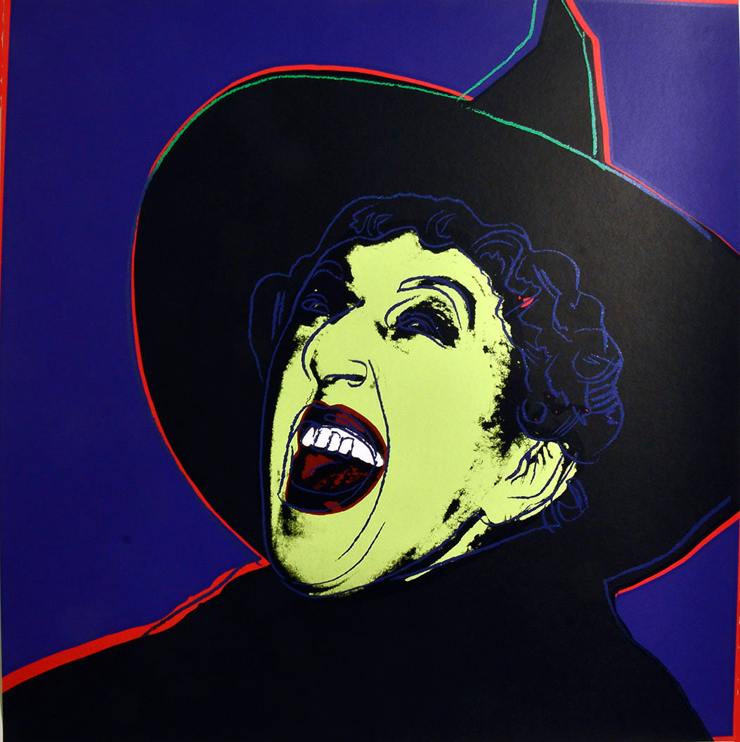 ABOUT EDWARD KURSTAK The Witch from Myths Portfolio by ANDY Warhol