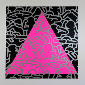 ABOUT EDWARD KURSTAK Keith Haring   Silence Equals Death, 1989