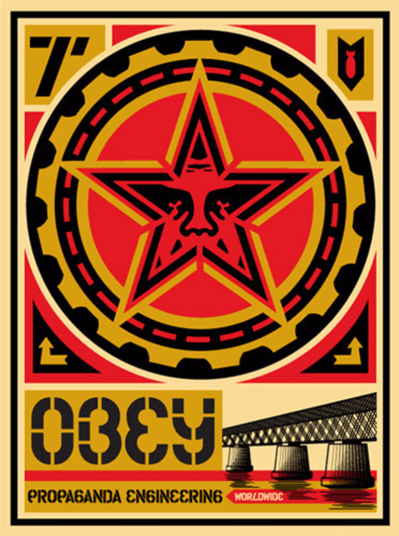 Engineering 2009 20 YEAR RETRO SERIES SET by Frank Shepard Fairey (Obey)