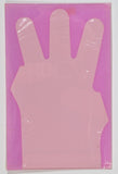 Enrico Baj Glove, latex glove in pink