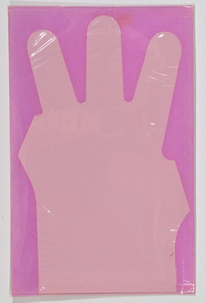 ABOUT EDWARD KURSTAK Enrico Baj Glove, latex glove in pink