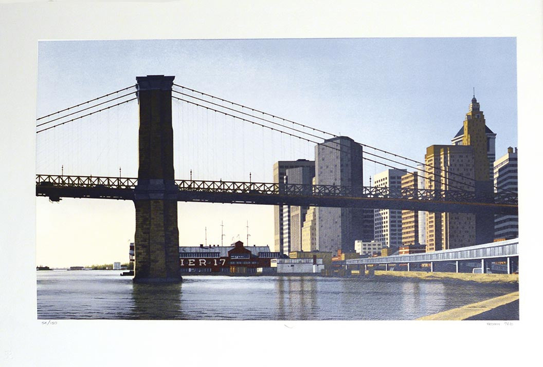 ABOUT EDWARD KURSTAK Frederick Brosen   Brooklyn Bridge 1992