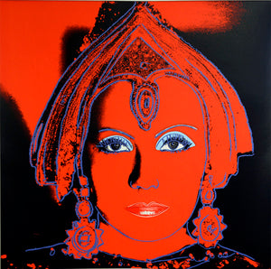ABOUT EDWARD KURSTAK The Star from Myths Portfolio by ANDY Warhol