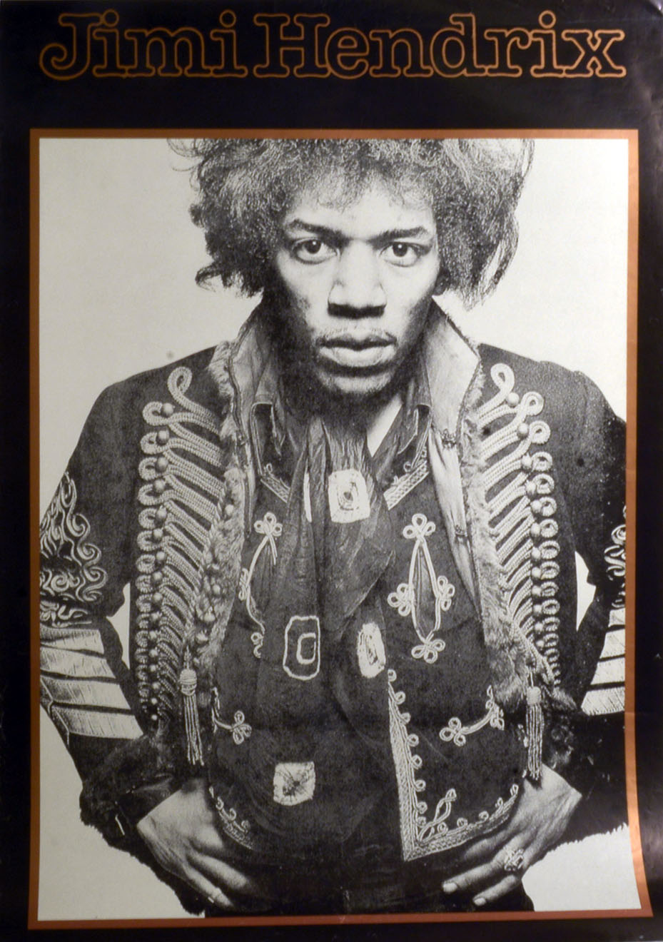 ABOUT EDWARD KURSTAK Vintages Poster  by  Jimi Hendrix