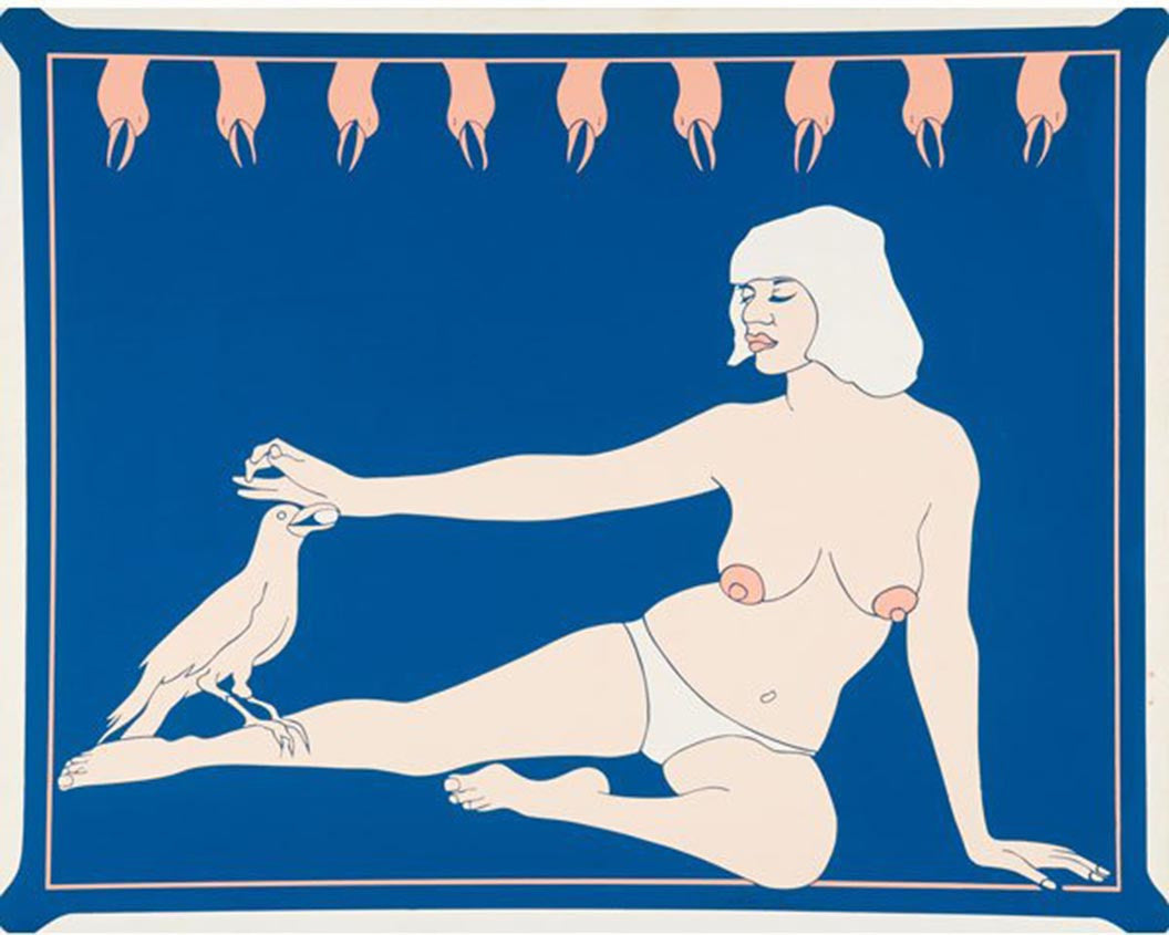 ABOUT EDWARD KURSTAK Bird Lady, 1965 by JOHN WESLEY