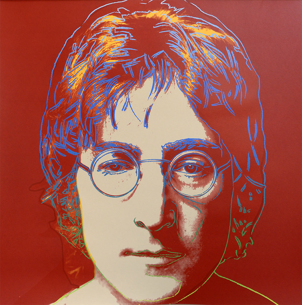 ABOUT EDWARD KURSTAK John Lennon, 1986 by ANDY Warhol