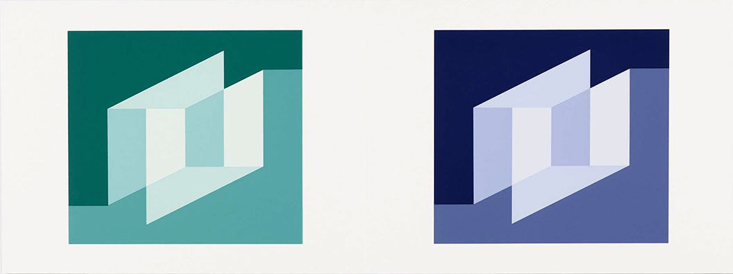 ABOUT EDWARD KURSTAK Josef Albers  This work from the portfolio of 127, 1972