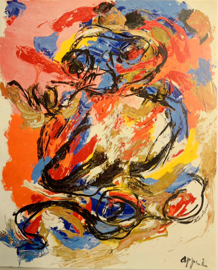 Karel Appel Woman And Bird On Beach (1956) Available For, 40% OFF