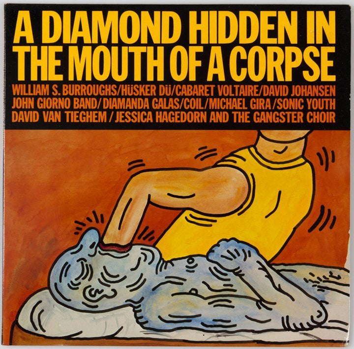 ABOUT EDWARD KURSTAK A Diamond Hidden in the Mouth of a Corpse  by Keith Haring