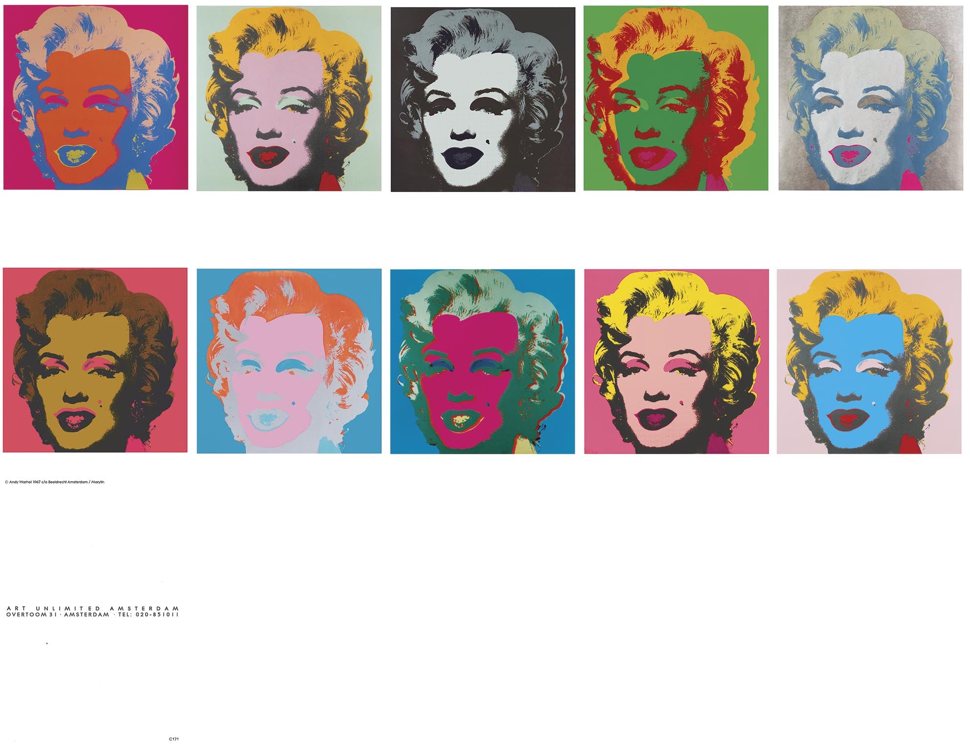 ABOUT EDWARD KURSTAK Marilyn Monroe CARDS1967 by Andy Warhol