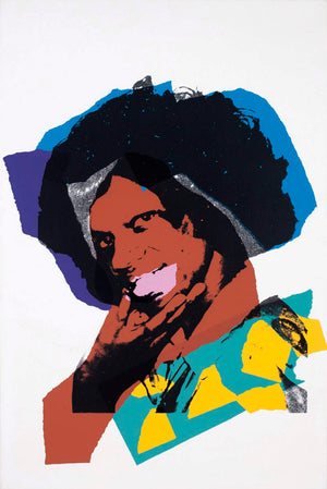 ABOUT EDWARD KURSTAK Ladies and Gentlemen, sig/num. 1975  by ANDY Warhol