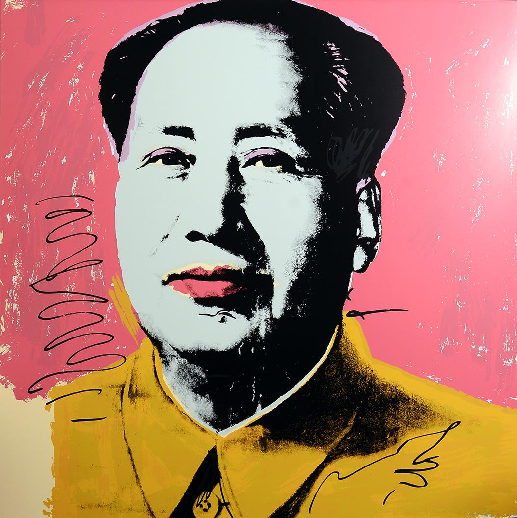 ABOUT EDWARD KURSTAK MAO, 1972 II.91 by ANDY WARHOL