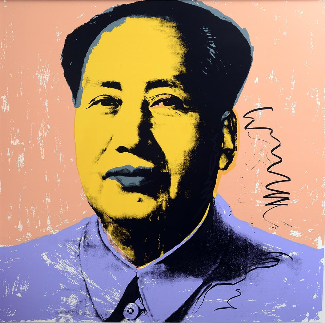 ABOUT EDWARD KURSTAK MAO, 1972 II.92 by ANDY WARHOL