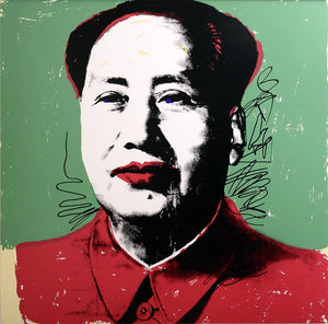 ABOUT EDWARD KURSTAK MAO, 1972 II.95 by ANDY WARHOL