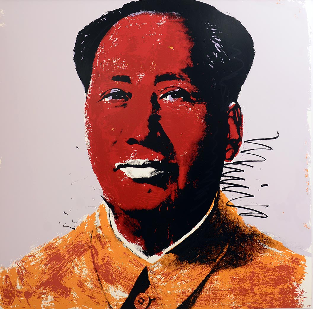 ABOUT EDWARD KURSTAK MAO, 1972 II.96 by ANDY WARHOL