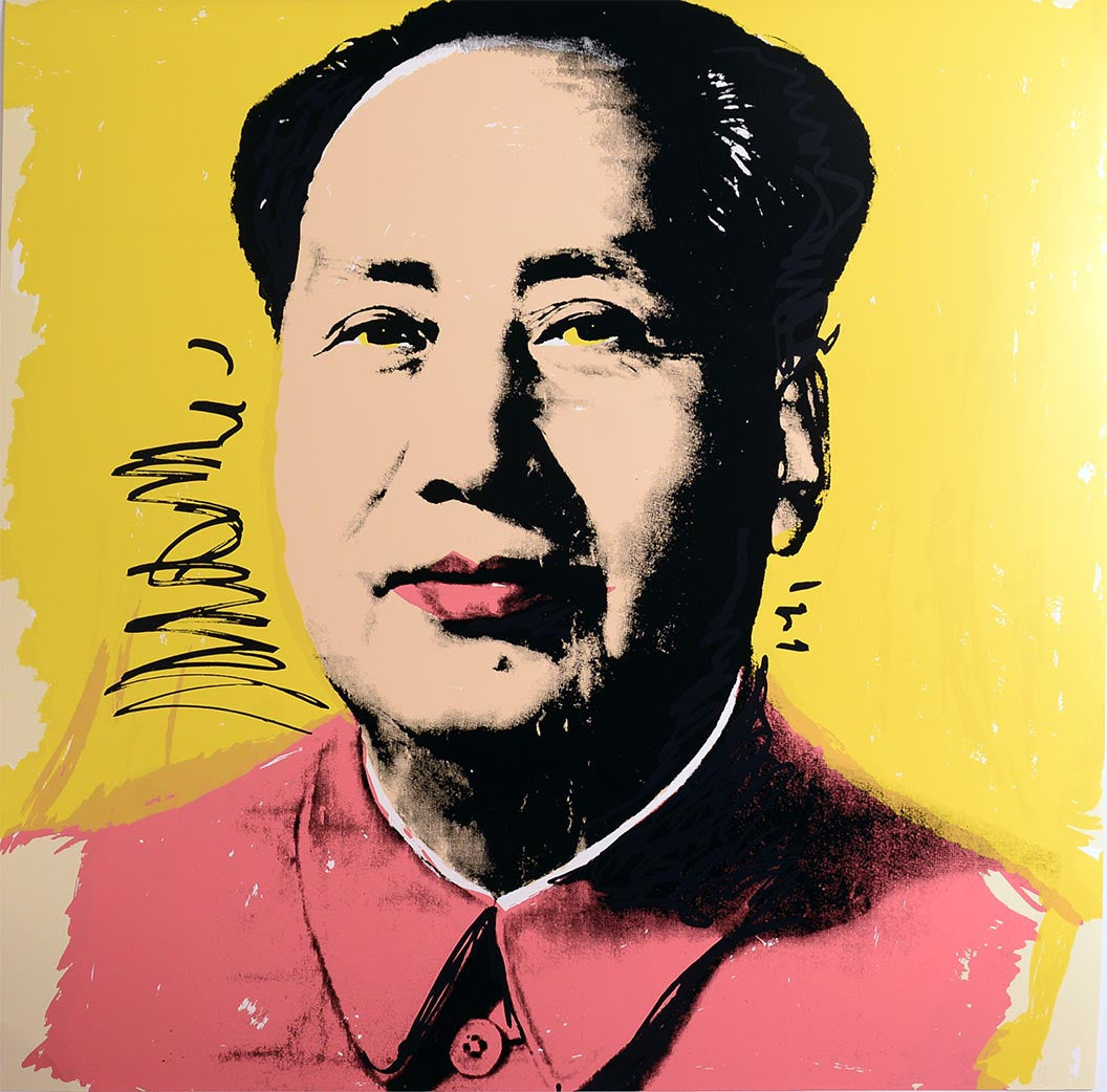 ABOUT EDWARD KURSTAK MAO, 1972 II.97 by ANDY WARHOL