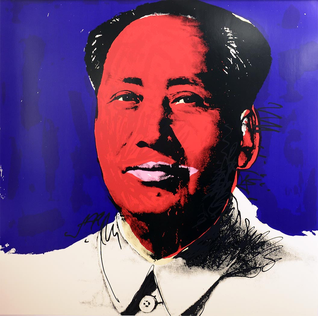 ABOUT EDWARD KURSTAK MAO, 1972 II.98 by ANDY WARHOL