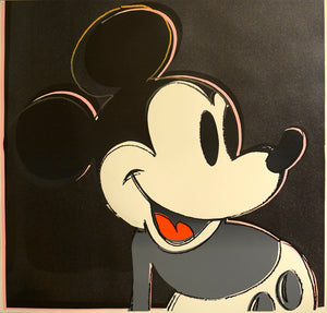 ABOUT EDWARD KURSTAK Mickey Mouse from Myths Portfolio by ANDY Warhol