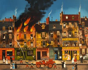 ABOUT EDWARD KURSTAK Michel Delacroix  L'incendie