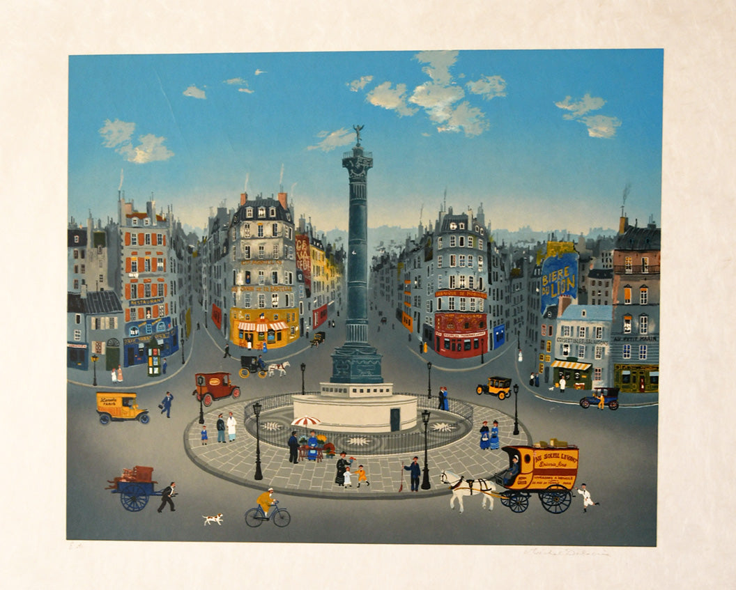 ABOUT EDWARD KURSTAK Michel Delacroix  Place de la Bastille