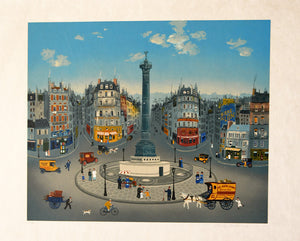 ABOUT EDWARD KURSTAK Michel Delacroix  Place de la Bastille