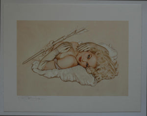 ABOUT EDWARD KURSTAK Olivia De Berardinis  21x16 inch edition 16 50