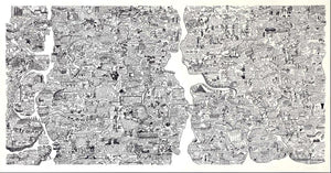 ABOUT EDWARD KURSTAK Sketch for a World map Part 1 by Öyvind Fahlström