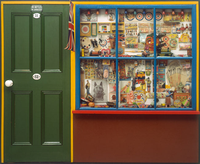 ABOUT EDWARD KURSTAK The Toy Shop  by Peter Blake