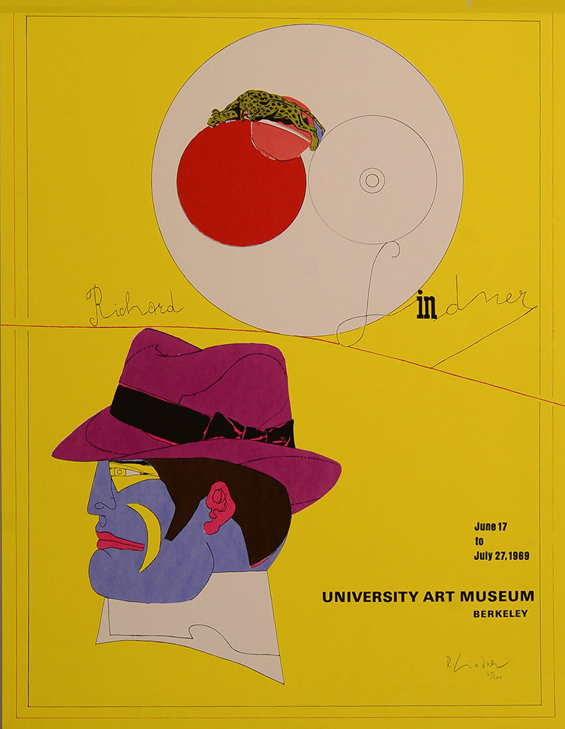 ABOUT EDWARD KURSTAK Show at the University Art Museum in Berkeley,1969 by RICHARD LINDNER