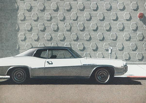 ABOUT EDWARD KURSTAK Oakland Buick , 1975  by Robert Bechtle