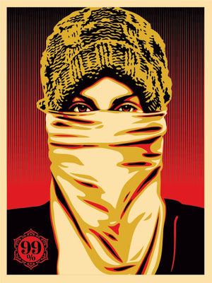 ABOUT EDWARD KURSTAK Occupy Protester  by Frank Shepard Fairey (Obey)