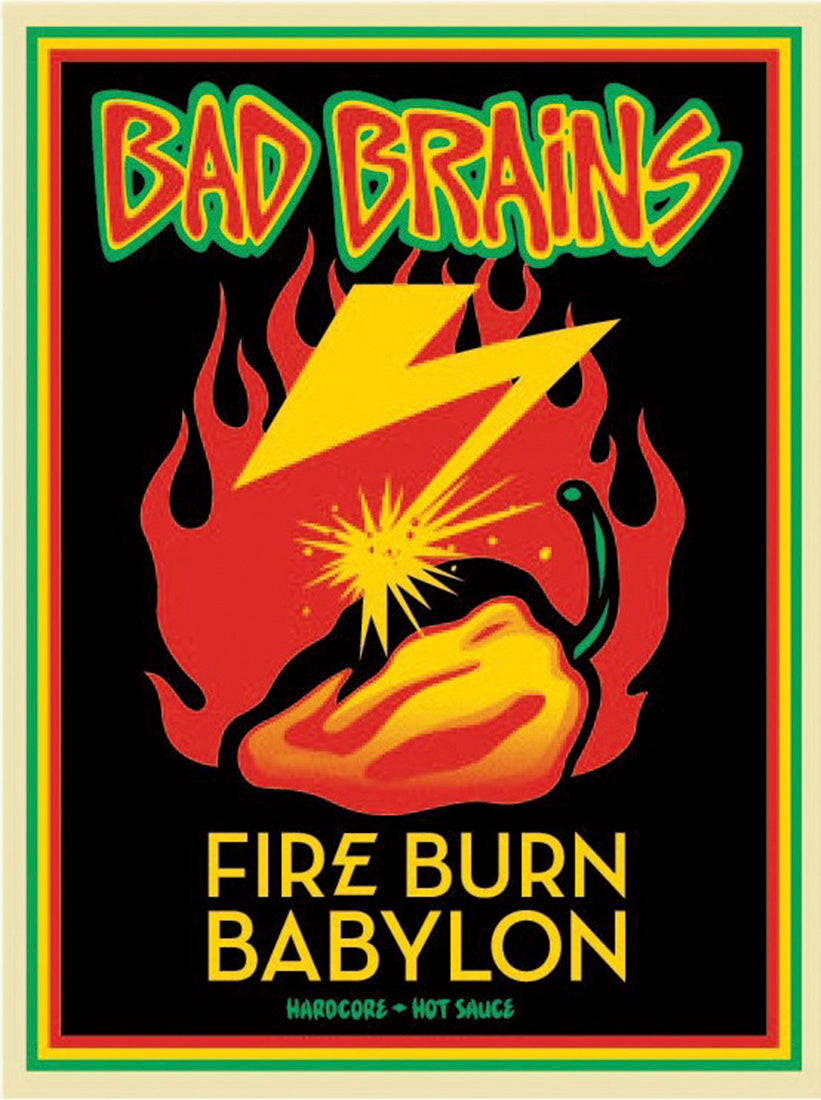 ABOUT EDWARD KURSTAK Bad Brains Hot Sauce 2012  by Frank Shepard Fairey (Obey)