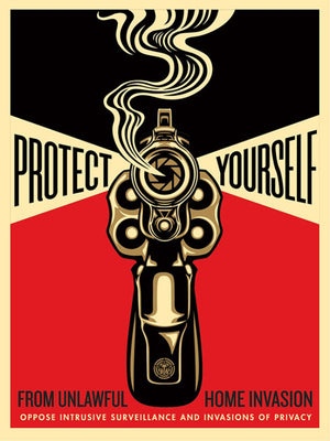 ABOUT EDWARD KURSTAK HOME INVASION 2   by Frank Shepard Fairey (Obey)