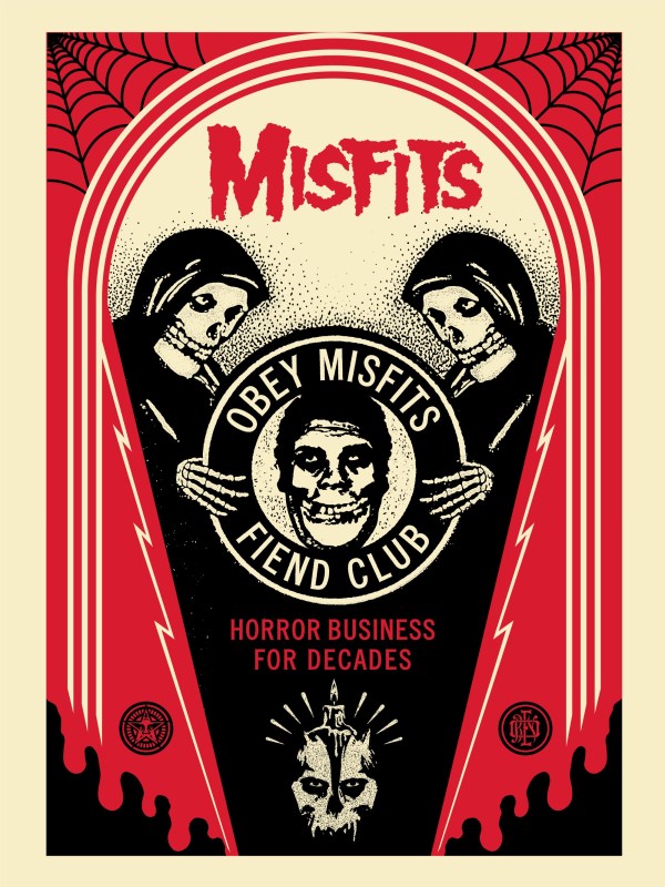 ABOUT EDWARD KURSTAK HORROR BUSINESS CRYPT by Frank Shepard Fairey (Obey)