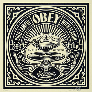 ABOUT EDWARD KURSTAK COLD LAMPIN  by Frank Shepard Fairey (Obey)