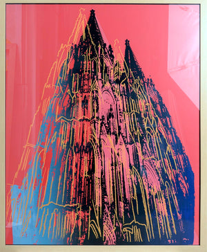 ABOUT EDWARD KURSTAK Cologne Cathedral 1985 by ANDY Warhol