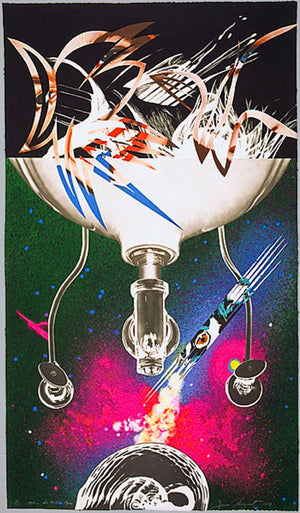 ABOUT EDWARD KURSTAK Where the Water Goes, from Welcome to the Water Planet, 1989  by James ROSENQUIST