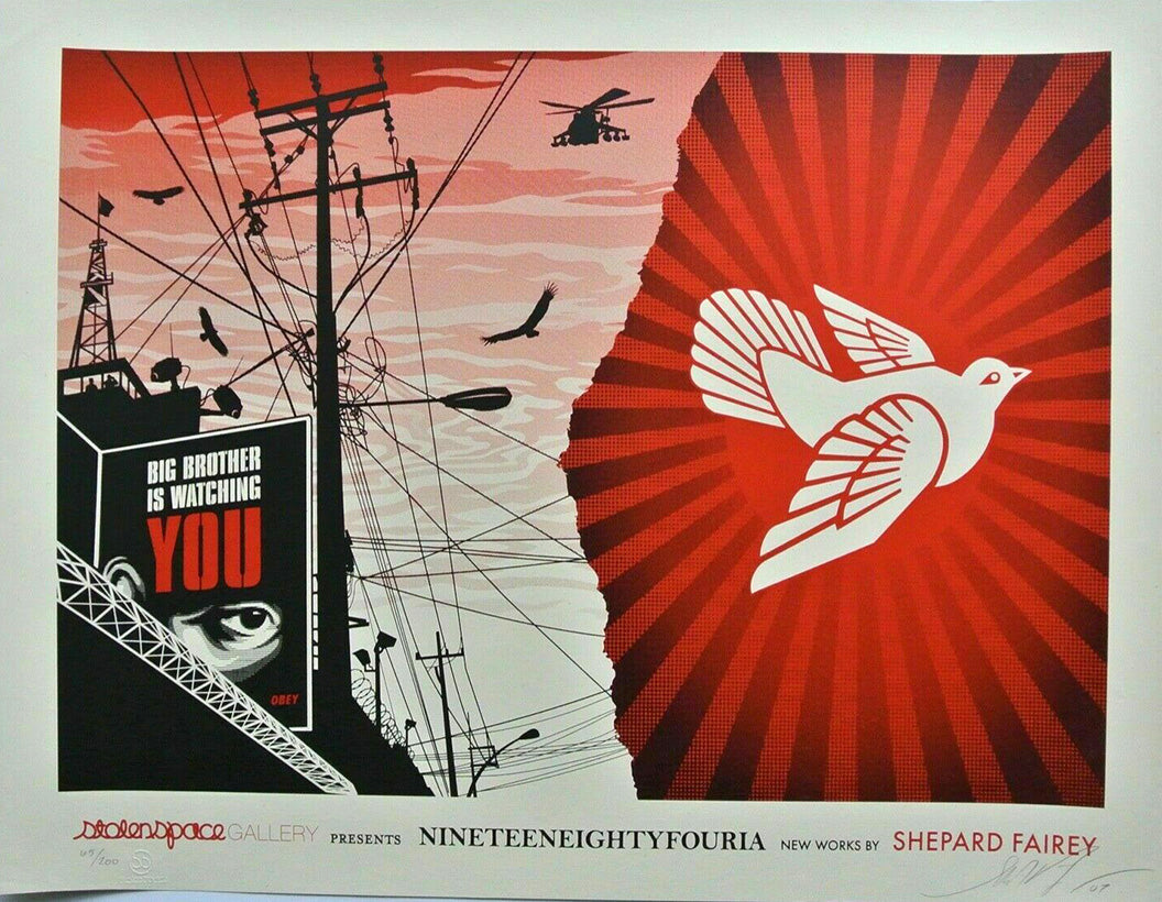 Nineteeneightyfouria by Frank Shepard Fairey (Obey)